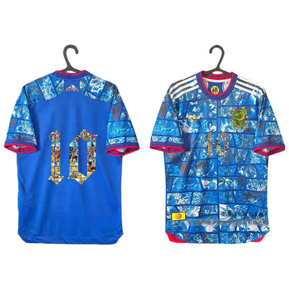 Dragon Ball #10 Anime Soccer Jersey Men Short Sleeve Football Shirt