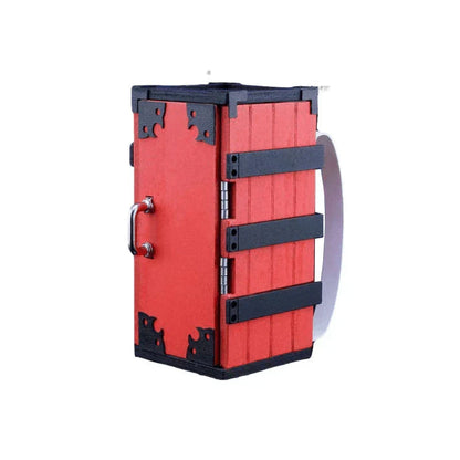 Demon Slayer Nezuko Wooden Box Backpack, Kimetsu No Yaiba Anime Cosplay Nezuko Box Bag, Unique Wooden Crate Shape Shoulder Bag, Anime Fan Collectible Cosplay Prop Gift