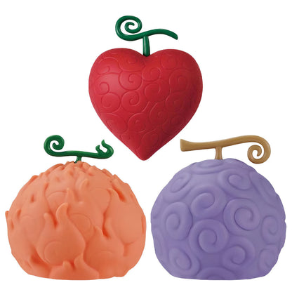 One Piece Devil Fruit Night Light, Anime Devil Fruit Table Lamp, Gum-Gum Fruit Flame-Flame Fruit Ope-Ope Fruit LED Light, Anime Themed Bedroom Decor Lamp, Collectible Gift for One Piece Fans