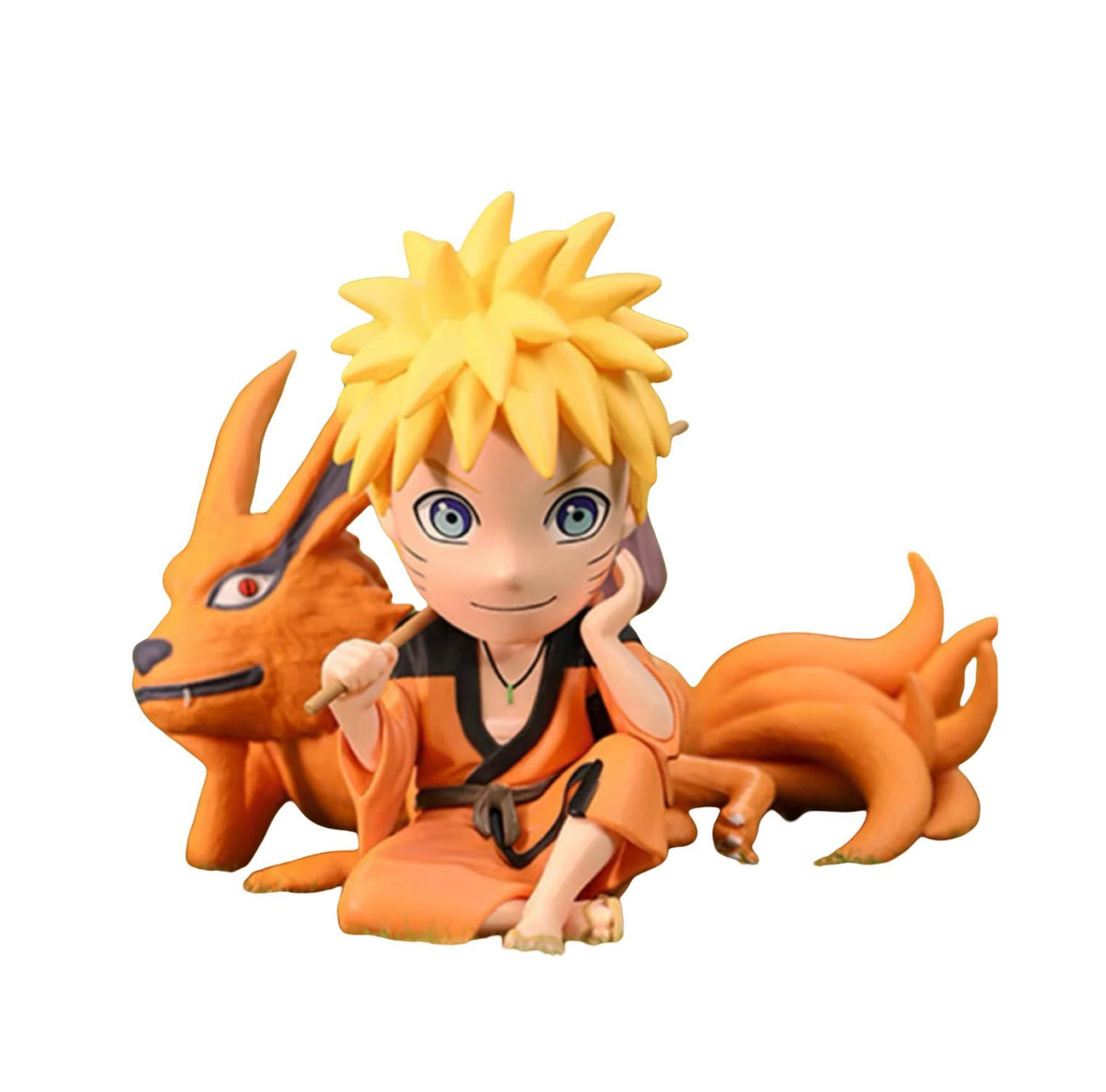 Naruto Anime Q Version Blind Box Figure, Uzumaki Naruto Sasuke Hinata Sakura Kakashi Jiraiya Collectible Figurine, Cute Chibi Character Statue, Desktop Decoration Gift for Naruto Fans