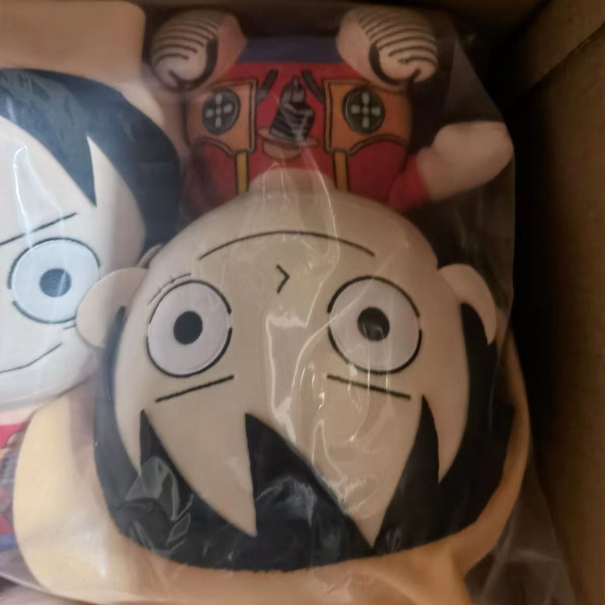 One Piece Anime Plush Toy, Luffy & Thousand Sunny Lion Head Soft Stuffed Plush Doll, Cute Cartoon Character Plushie, Collectible Figure Gift for One Piece Fans