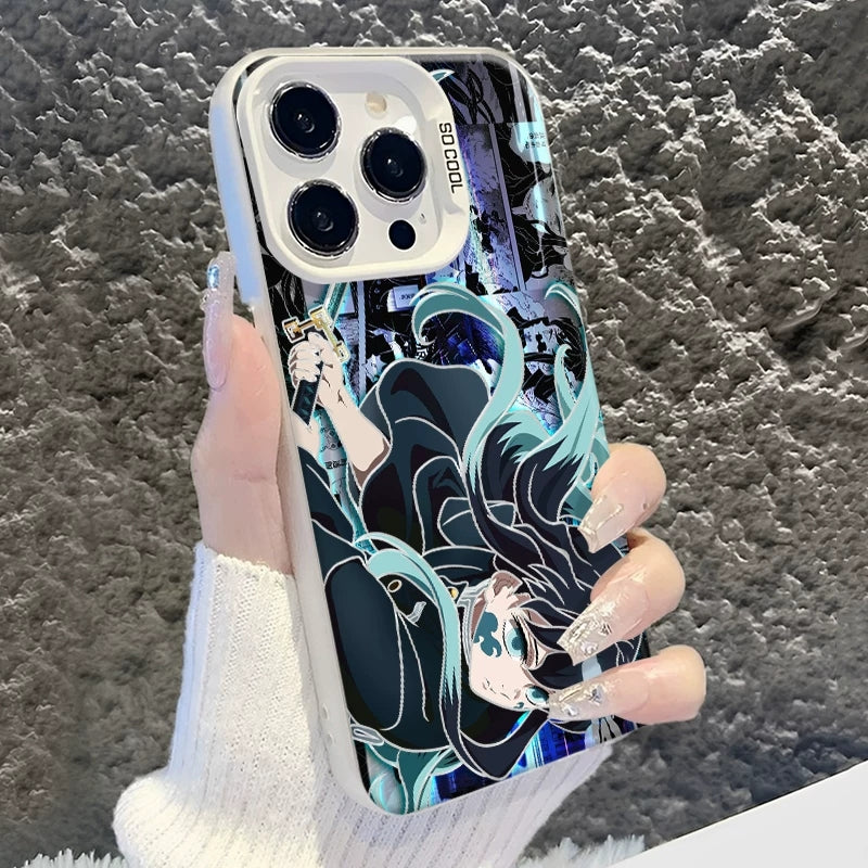 Demon Slayer Muichiro Tokito Anime iPhone Case
