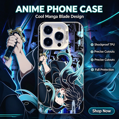 Demon Slayer Muichiro Tokito Anime iPhone Case