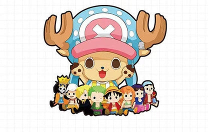 One Piece Assorted Anime Plush Dolls, Luffy Ace Law Chopper Stuffed Figure, Thousand Sunny Going Merry Pirate Ship Plush Toy, Cute One Piece Character Soft Plushies, Anime Collectible Gifts for Kids & Fans