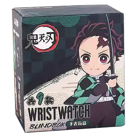 Demon Slayer Tanjirou/Nezuko Wristwatch Blind Box - 9 Styles Anime Collectible Watch Mystery Box for Fans