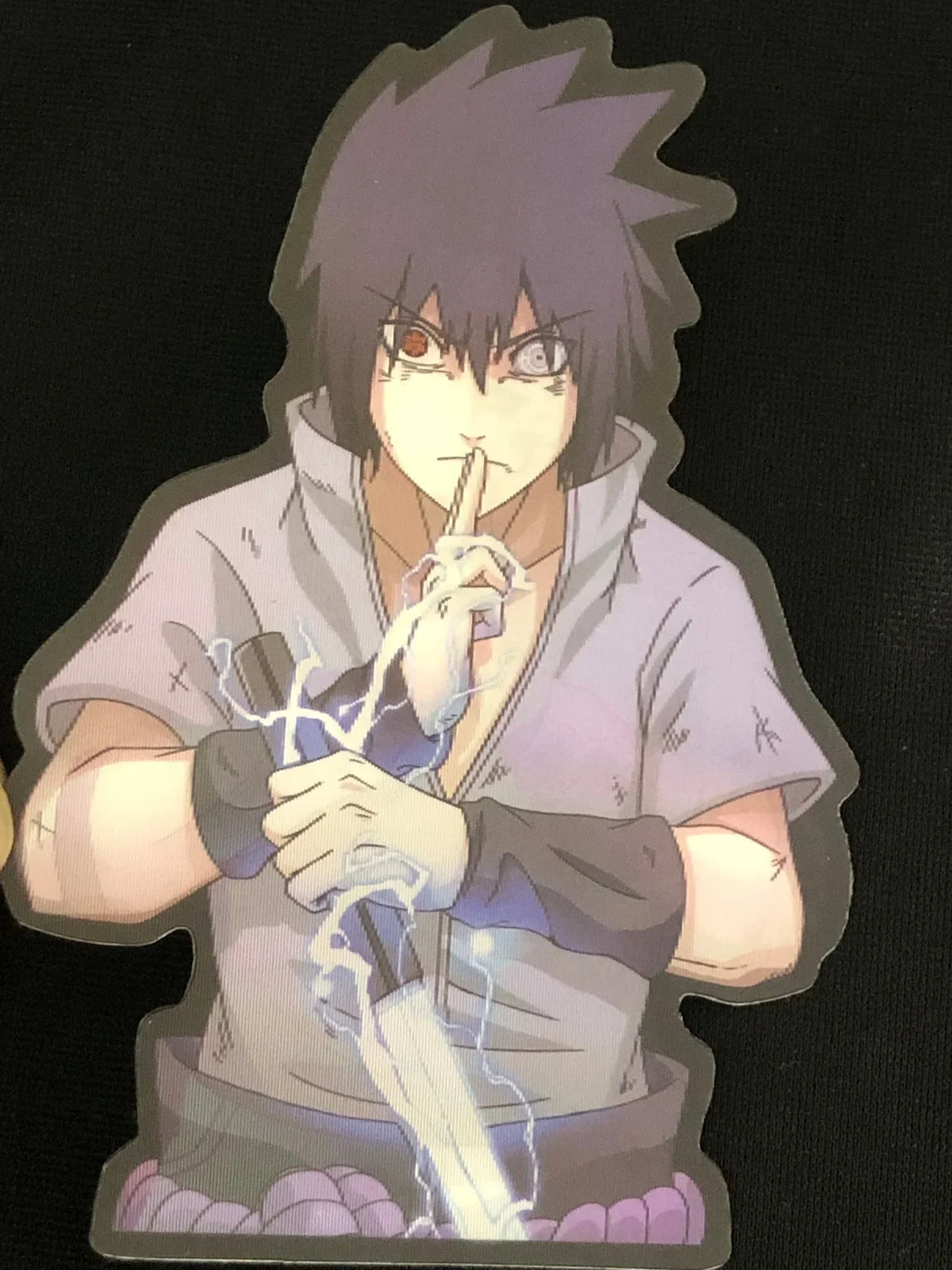 Anime 3D Lenticular Motion Flip Stickers, Demon Slayer Naruto Changing Image Decals, Waterproof Holographic Shift Stickers for Car Laptop Water Bottle Phone Case, Anime Character 3D Illusion Sticker, Fan Collectible Merch Gift