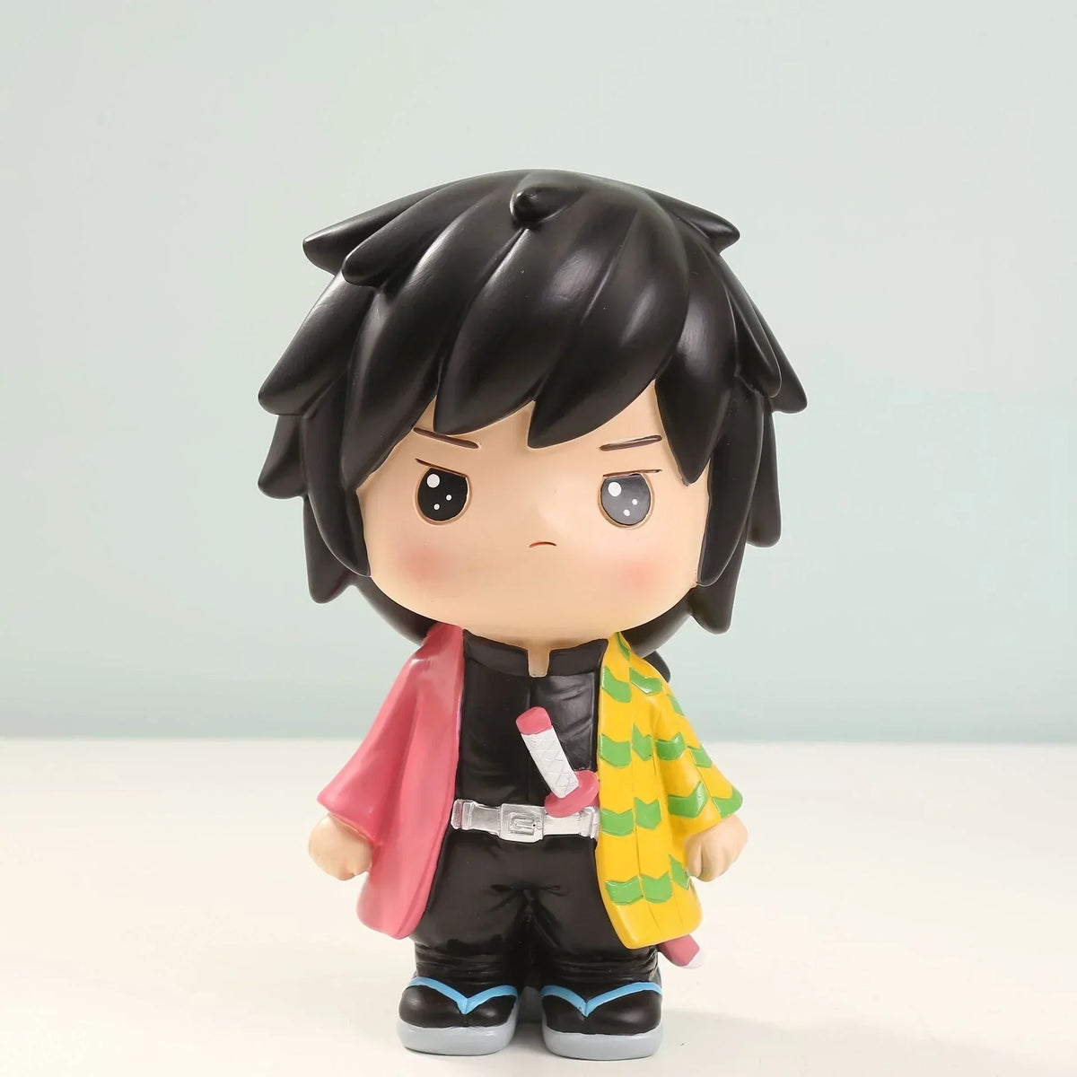 Demon Slayer Hashibira Inosuke Piggy Bank, Inosuke Boar Mask Coin Bank, Anime PVC Resin Saving Money Box, Collectible Desktop Decor Ornament Gift for Demon Slayer Fans