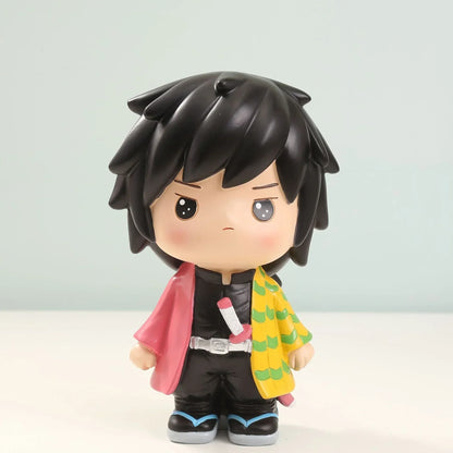 Demon Slayer Hashibira Inosuke Piggy Bank, Inosuke Boar Mask Coin Bank, Anime PVC Resin Saving Money Box, Collectible Desktop Decor Ornament Gift for Demon Slayer Fans