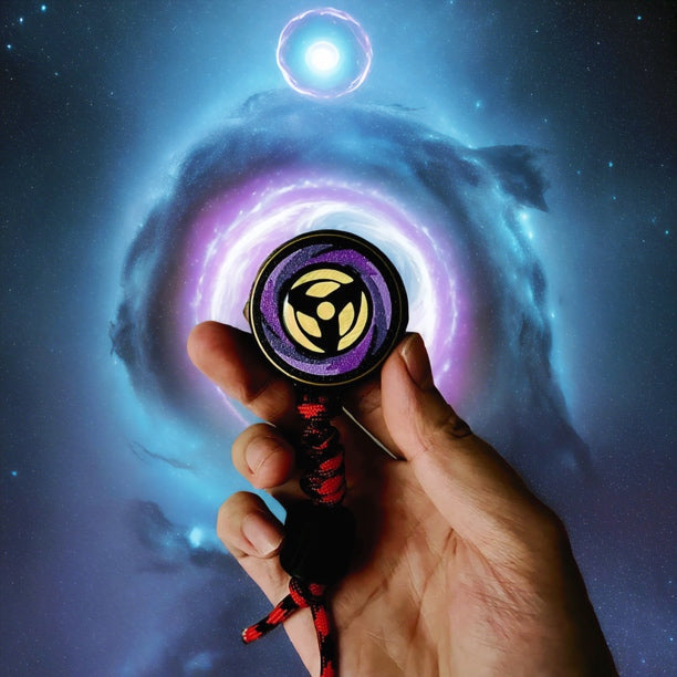Naruto Akatsuki Magnetic EDC Fidget Slider, Anime Crow Pattern Push Card Fidget Toy, Pocket Stress Relief Clicker Toy, Collectible Gift for Naruto Fans