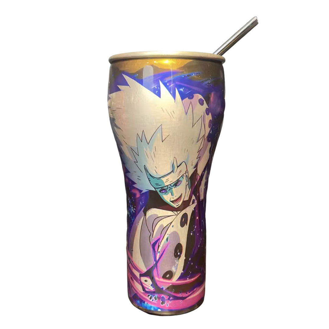 Naruto Anime 30oz Tumbler with Lid and Straw, Stainless Steel Insulated Travel Cup, Naruto Sasuke Kakashi Itachi Character Printed Coffee Mug, Naruto Merch Water Bottle Gift for Anime Fans