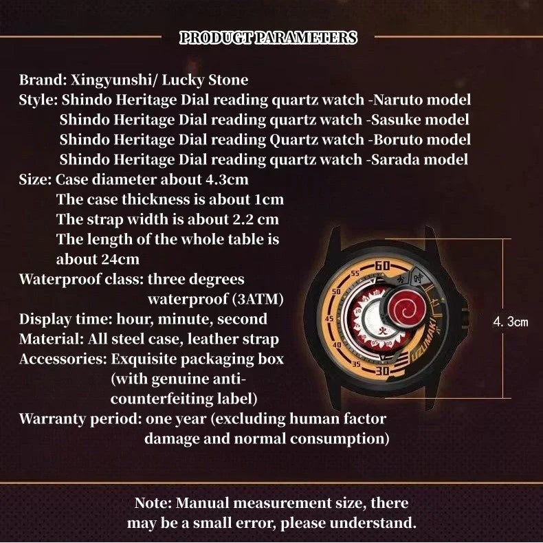 Boruto Naruto Next Generations Anime Wrist Watch, Uzumaki Boruto Sasuke Sarada Sharingan Analog Quartz Watch, Silicone Strap Anime Cosplay Watch, Collectible Gift for Naruto Anime Fans