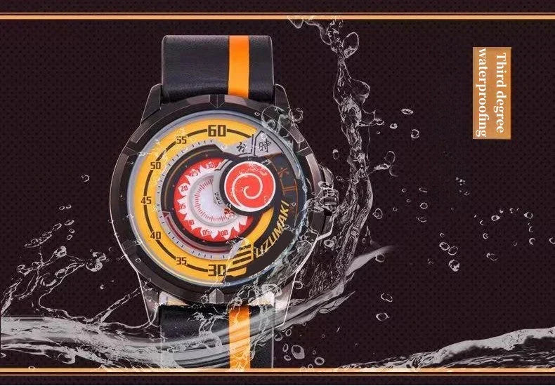Boruto Naruto Next Generations Anime Wrist Watch, Uzumaki Boruto Sasuke Sarada Sharingan Analog Quartz Watch, Silicone Strap Anime Cosplay Watch, Collectible Gift for Naruto Anime Fans