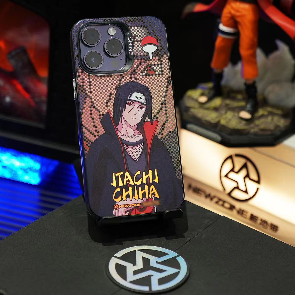 Naruto Anime Phone Case, Multiple Characters Naruto Sasuke Itachi Kakashi Gaara Pain Custom Printed Protective Phone Cover, Anime Naruto Phone Case for iPhone, Anime Fan Merch Gift
