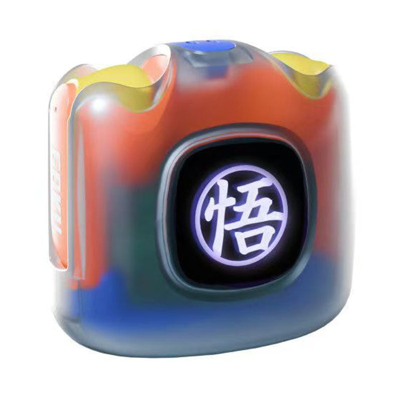 Dragon Ball Z TWS Wireless Bluetooth Earbuds, Goku Frieza Anime Bluetooth 5.3 Earphones with LED Light Charging Case, Long Battery Life Stereo Sound Semi In-ear Headphones, Anime Collectible Gift for Dragon Ball Fans