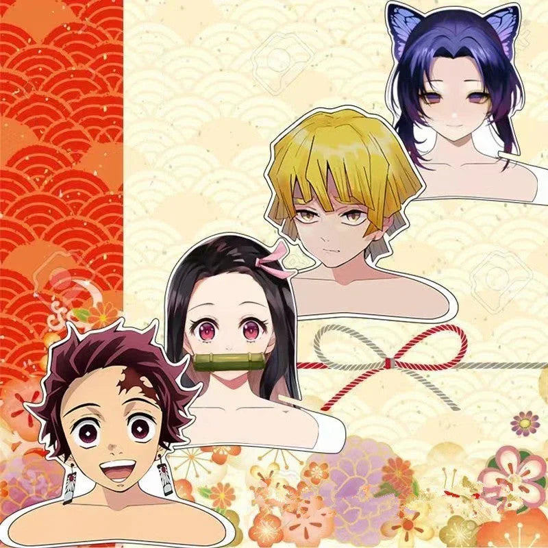 Demon Slayer Anime Clothes Hanger, Kimetsu no Yaiba Character Shape Hanger, Creative Anime Figure Hanging Rack for Garment, Cosplay Clothing Display Hanger, Bedroom Decor Gift for Anime Fans