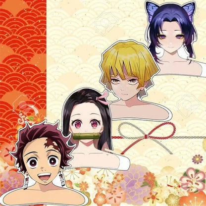 Demon Slayer Anime Clothes Hanger, Kimetsu no Yaiba Character Shape Hanger, Creative Anime Figure Hanging Rack for Garment, Cosplay Clothing Display Hanger, Bedroom Decor Gift for Anime Fans