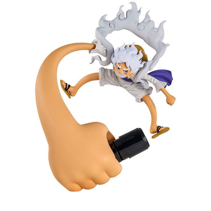 One Piece Monkey D. Luffy Nika Form Figurine Garage Kit, Gear 5 Sun God Luffy PVC Action Figure, Dynamic Anime Statue Model, Desktop Decoration, Premium Collectible Gift for One Piece Fans