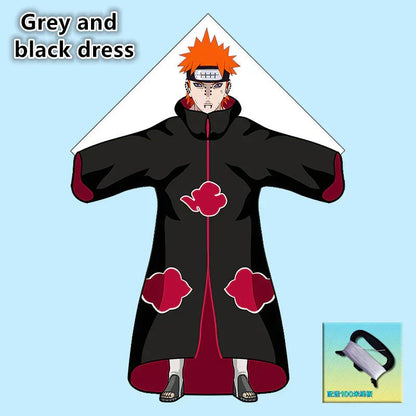 Naruto Pain Akatsuki Kite for Adults Kids, 3D Character Shape Kite with Kite String, Outdoor Beach Park Flying Toy, Easy to Fly Anime Kite, Gift for Naruto Fans