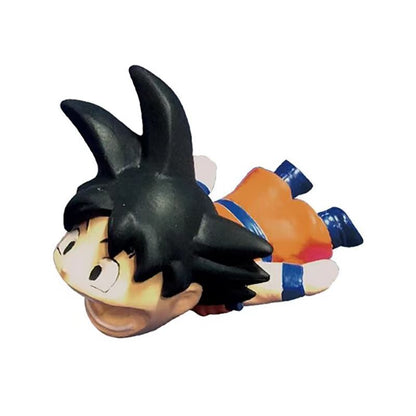 Dragon Ball Anime Cable Bite Charger Cable Protector, Goku Super Saiyan Vegeta Majin Buu Cable Saver, Anime Figure Data Cable Sleeve, Cute Cable Bite Protector for iPhone Charging Cord, Dragon Ball Fans Collectible Gift