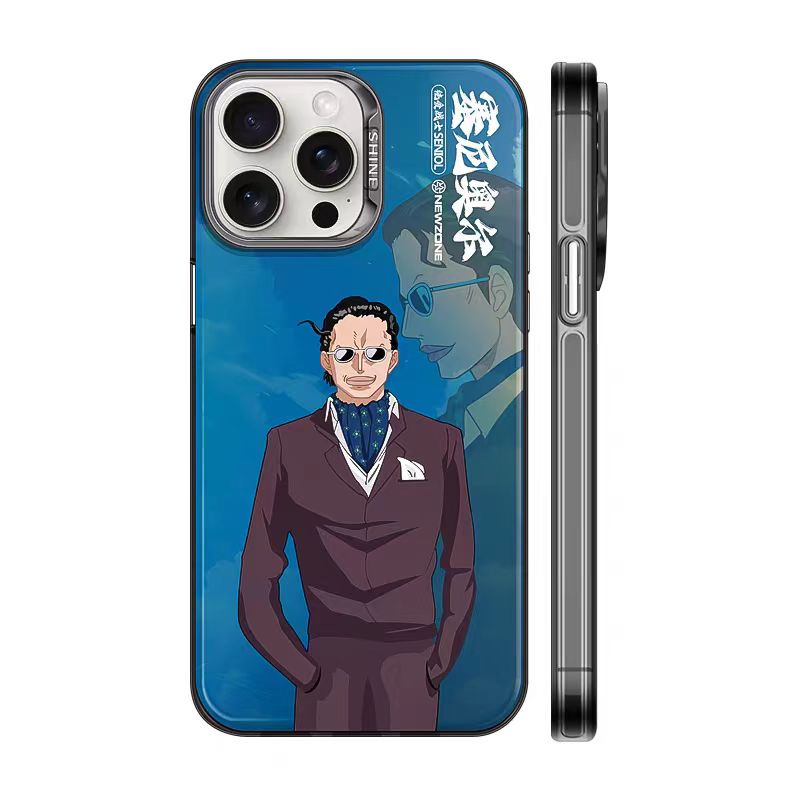 One Piece Senor Pink Anime Phone Case, 2 Styles Character Print Protective Phone Cover, Shockproof Soft TPU Shell, Anime Collectible Gift for One Piece Fans