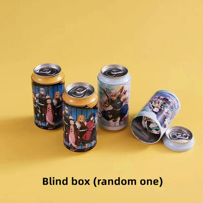 Demon Slayer Anime Cooling Towel Blind Box, Instant Cooling Sports Towel, Microfiber Quick Dry Ice Towel for Gym Running Cycling Workout, Canned Random Anime Character Chilling Towel, Anime Fan Collectible Gift