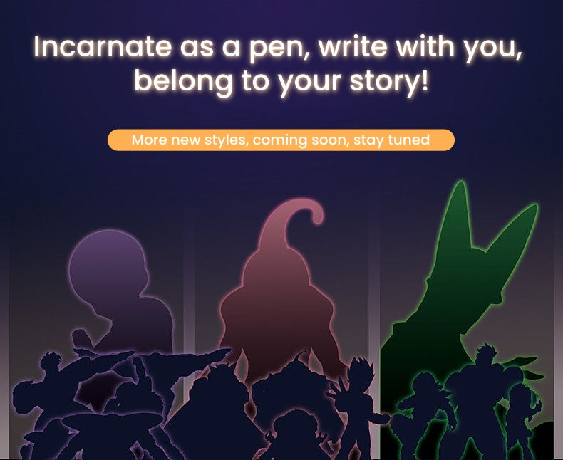 Dragon Ball Z Anime Retractable Ballpoint Pens, Goku Vegeta Gohan Trunks Character Printed Gel Ink Pens, Anime Themed School Office Writing Stationery, Collectible Gift for Dragon Ball Fans