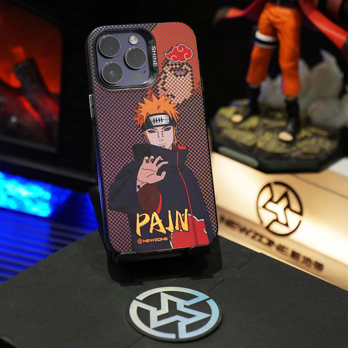 Naruto Anime Phone Case, Multiple Characters Naruto Sasuke Itachi Kakashi Gaara Pain Custom Printed Protective Phone Cover, Anime Naruto Phone Case for iPhone, Anime Fan Merch Gift