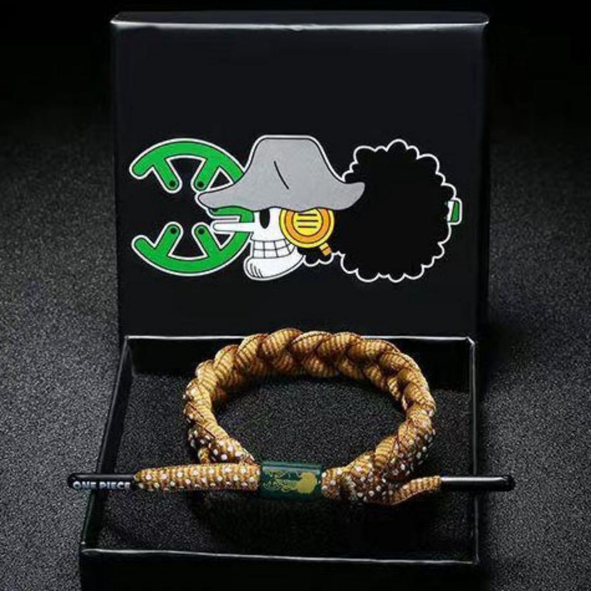 One Piece Anime Braided Bracelet, Straw Hat Pirates Woven Rope Wristband, Adjustable Character Themed Bracelets, One Piece Cosplay Jewelry, Anime Fan Gift for Men Women Teens