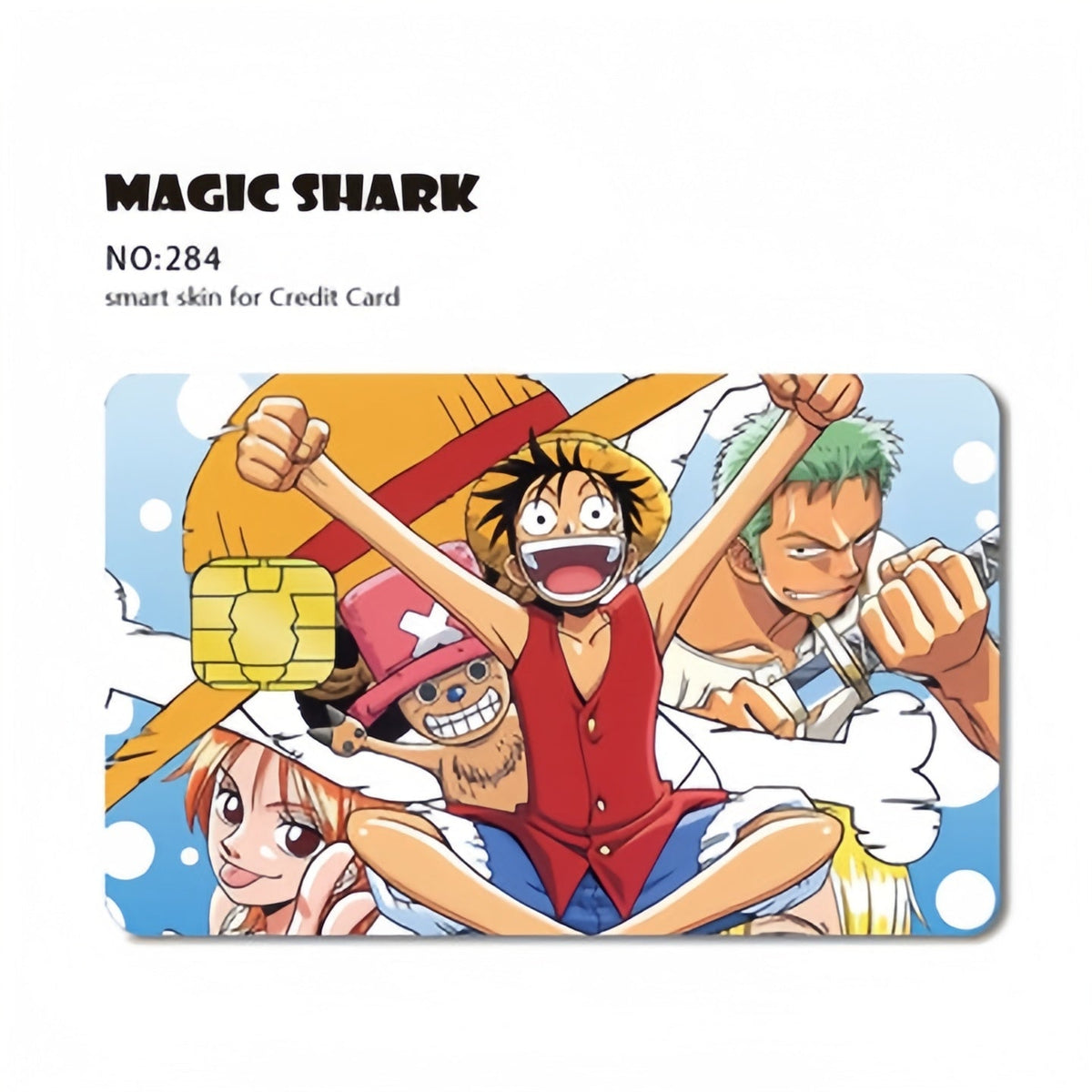 One Piece Anime Credit Card Skin Stickers, Luffy Zoro Nami Wanted Poster Card Decal, Removable Bank Card Cover Sticker, Anime Card Skin, Gift for One Piece Fans
