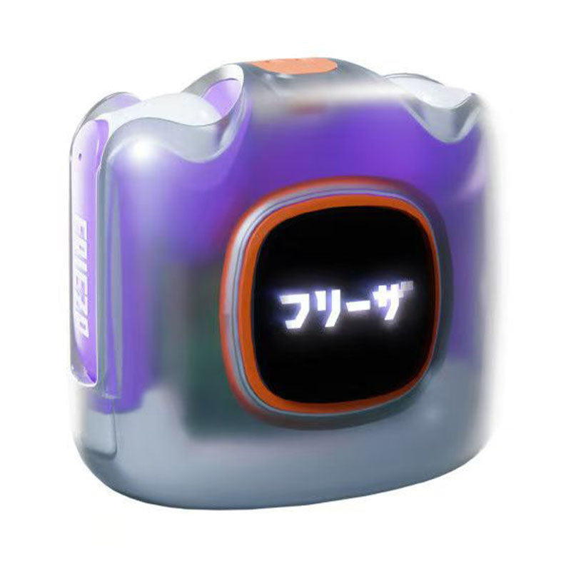 Dragon Ball Z TWS Wireless Bluetooth Earbuds, Goku Frieza Anime Bluetooth 5.3 Earphones with LED Light Charging Case, Long Battery Life Stereo Sound Semi In-ear Headphones, Anime Collectible Gift for Dragon Ball Fans