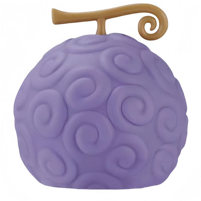 One Piece Devil Fruit Night Light, Anime Devil Fruit Table Lamp, Gum-Gum Fruit Flame-Flame Fruit Ope-Ope Fruit LED Light, Anime Themed Bedroom Decor Lamp, Collectible Gift for One Piece Fans