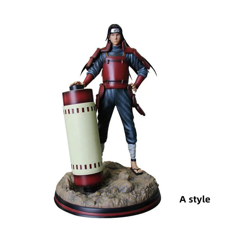 Naruto Hokage Series GK Figurine, All Generations Hokage Anime Statue, Hashirama Tobirama Minato Tsunade Naruto Kakashi Collectible Figure, High Detailed Resin Model, Desktop Display Ornament Gift for Naruto Fans