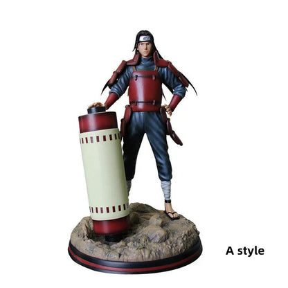 Naruto Hokage Series GK Figurine, All Generations Hokage Anime Statue, Hashirama Tobirama Minato Tsunade Naruto Kakashi Collectible Figure, High Detailed Resin Model, Desktop Display Ornament Gift for Naruto Fans