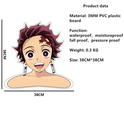 Demon Slayer Anime Clothes Hanger, Kimetsu no Yaiba Character Shape Hanger, Creative Anime Figure Hanging Rack for Garment, Cosplay Clothing Display Hanger, Bedroom Decor Gift for Anime Fans
