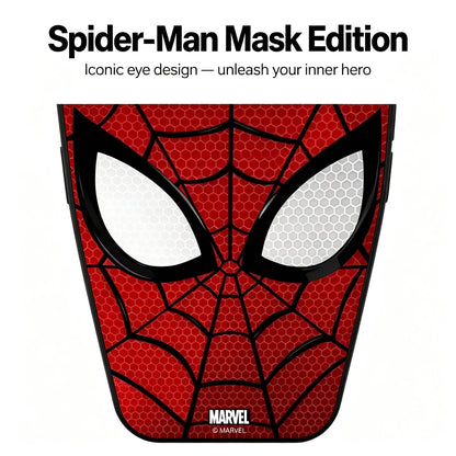 Marvel Spider‑Man Classic Mask & Suit Pattern iPhone Phone Case, Anti‑Drop Shockproof Protective Phone Cover, Raised Camera Bezel Precise Cutout Phone Shell, 2 Styles Available
