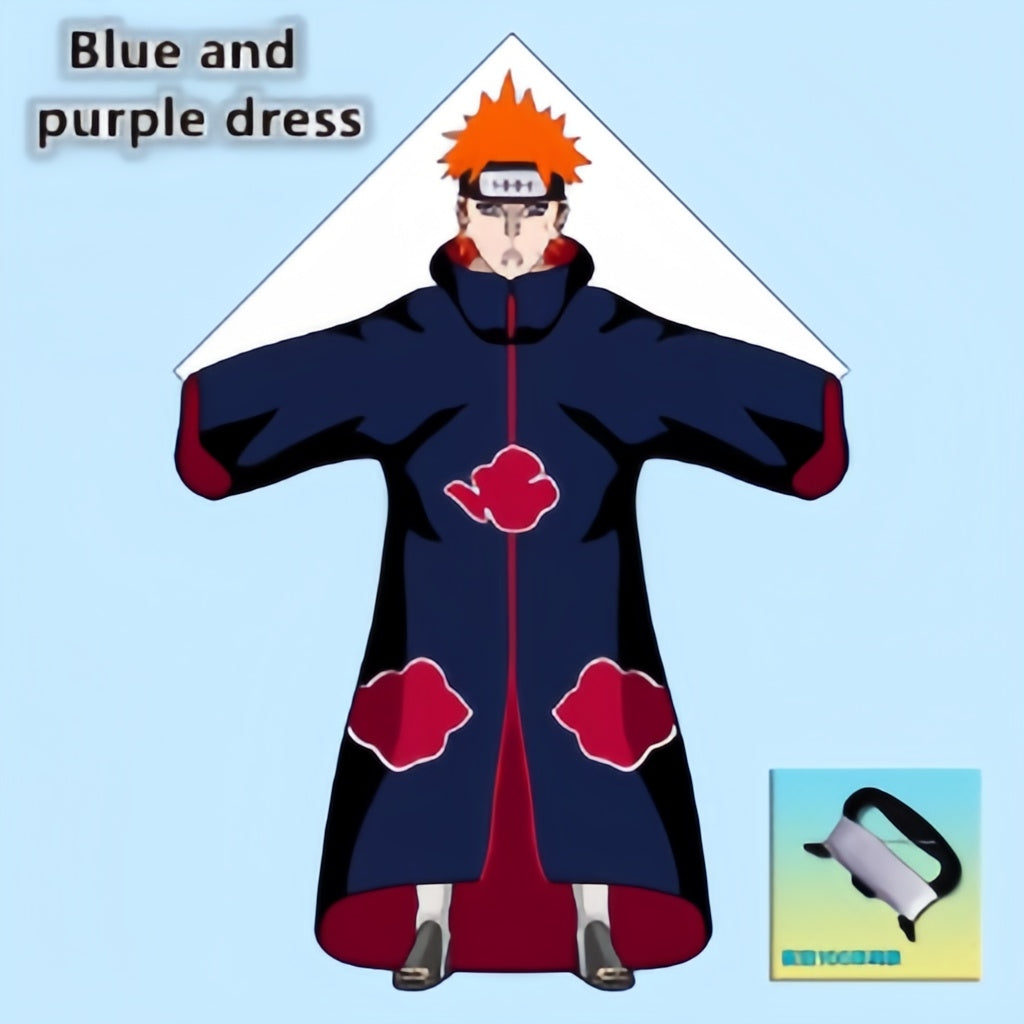 Naruto Pain Akatsuki Kite for Adults Kids, 3D Character Shape Kite with Kite String, Outdoor Beach Park Flying Toy, Easy to Fly Anime Kite, Gift for Naruto Fans