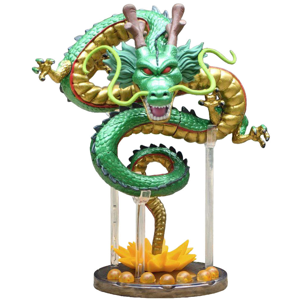 Dragon Ball Z MEGA WCF Shenron Figurine, Limited Edition Shenlong Anime Statue with 7 Dragon Balls, High Detailed PVC Collectible Figure, Desktop Display Ornament, Gift for Dragon Ball Fans