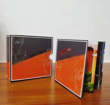 Naruto Anime Book Nook Paper Craft Kit, 3D Paper Cut Diorama Book, DIY Papercraft Scene Model, Anime Bookend Display Art Decor, Naruto Fan Handmade Gift