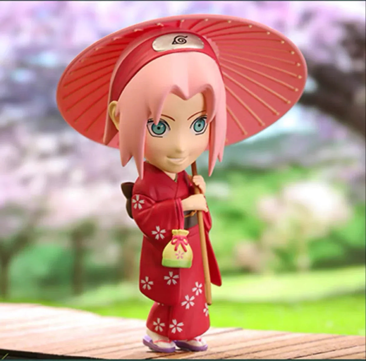 Naruto Anime Q Version Blind Box Figure, Uzumaki Naruto Sasuke Hinata Sakura Kakashi Jiraiya Collectible Figurine, Cute Chibi Character Statue, Desktop Decoration Gift for Naruto Fans