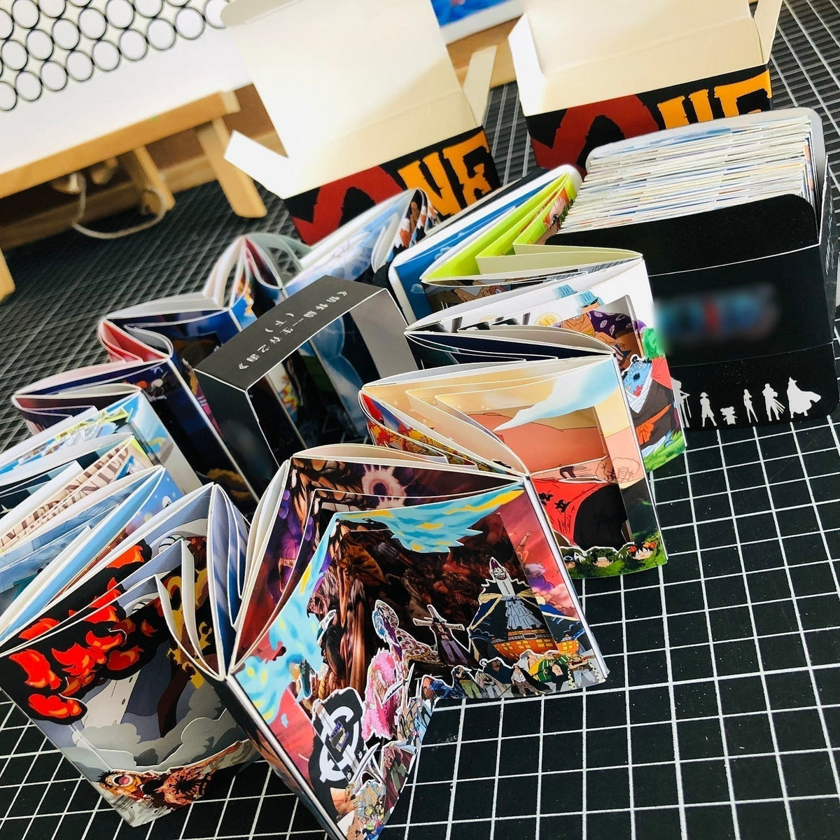One Piece 3D Paper Scene Book DIY Cutting Model Kit, Anime Layered Paper Art Craft, Handmade Paper Cut Diorama, Desktop Display Decoration, Creative Gift for One Piece Fans