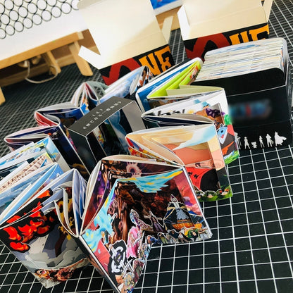 One Piece 3D Paper Scene Book DIY Cutting Model Kit, Anime Layered Paper Art Craft, Handmade Paper Cut Diorama, Desktop Display Decoration, Creative Gift for One Piece Fans