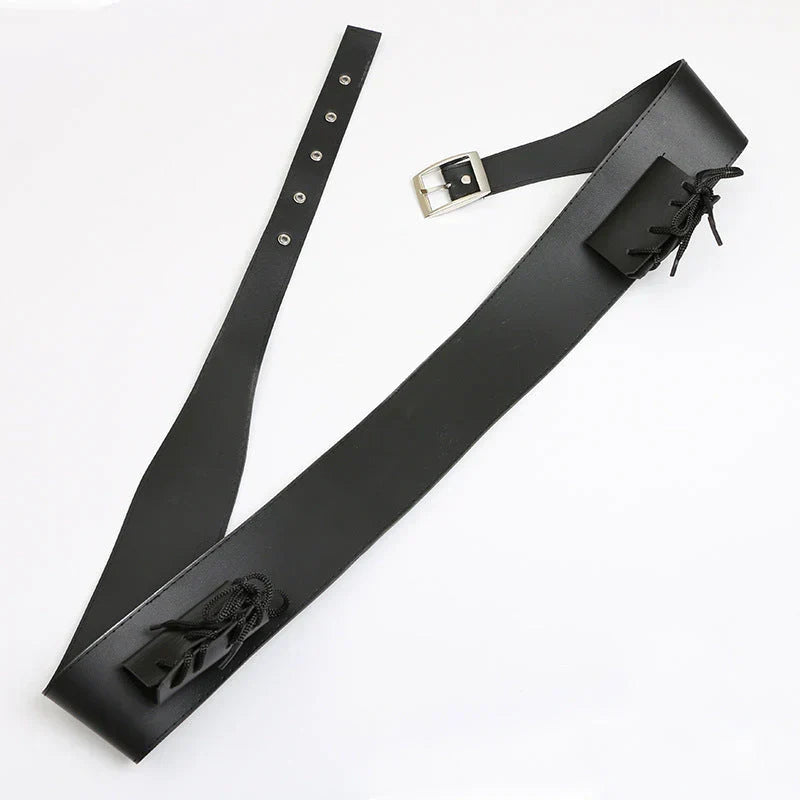 Demon Slayer Cosplay Nichirin Sword, Bamboo Blade Katana Replica, Anime Demon Slayer Prop Sword with Scabbard and Belt, Tanjiro Zenitsu Rengoku Giyuu Cosplay Weapon for Halloween