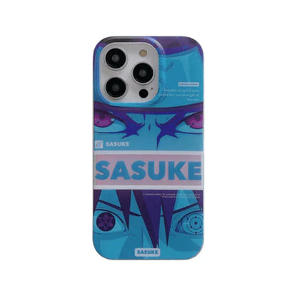 Naruto Anime Phone Case, Naruto Kakashi Sasuke Manga Panel Print Shockproof Hard Protective Phone Cover For iPhone, Cool Anime Character Phone Shell, Anime Fan Gift