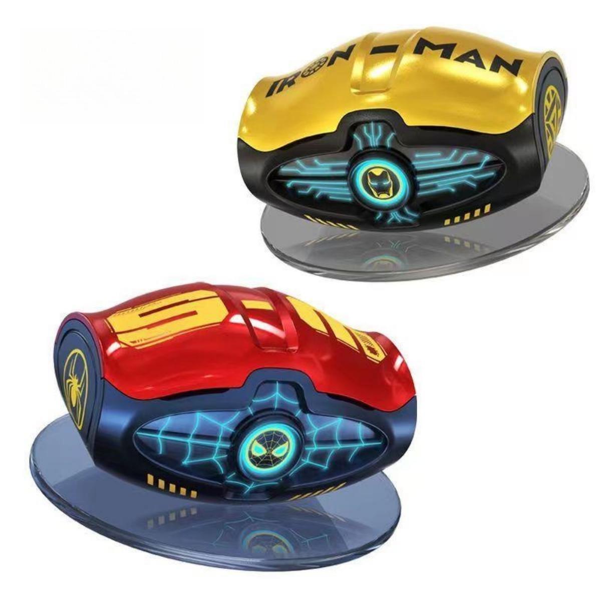 Marvel Avengers Spider‑Man Iron Man TWS True Wireless Gaming Earbuds, Bluetooth 5.3 Headphones 30ms Ultra Low Latency 13mm Driver Type‑C Charging for Game Music