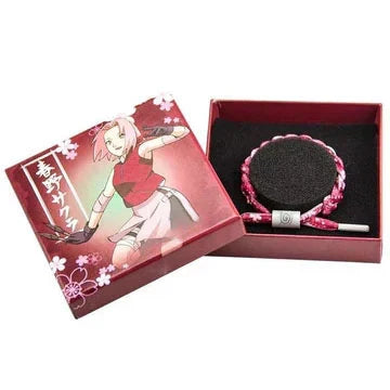 Naruto Anime Braided Bracelet, Handmade Woven Character Themed Rope Wristband, Cosplay Costume Accessory, Collectible Anime Jewelry Gift for Naruto Fans