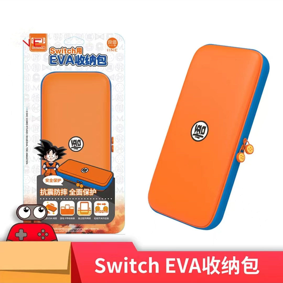 Dragon Ball Z Switch Accessories Bundle, Anime Goku Vegeta Switch Wireless Controller, EVA Carrying Case & Protective Cover, Dragon Ball Anime Gaming Accessories Kit for Nintendo Switch, DBZ Fan Gaming Gift