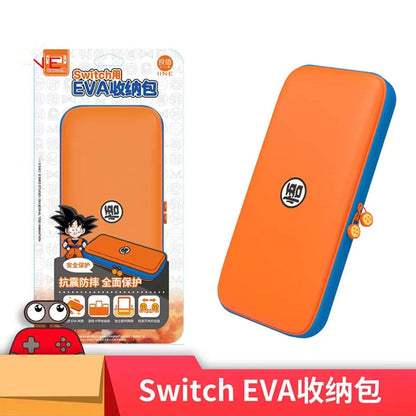 Dragon Ball Z Switch Accessories Bundle, Anime Goku Vegeta Switch Wireless Controller, EVA Carrying Case & Protective Cover, Dragon Ball Anime Gaming Accessories Kit for Nintendo Switch, DBZ Fan Gaming Gift