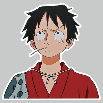 One Piece Anime Stickers, Luffy Zoro Nami Sanji Ace Chopper Waterproof Vinyl Decals, Laptop Water Bottle Skateboard Stickers, One Piece Fan Collectible Sticker Packer