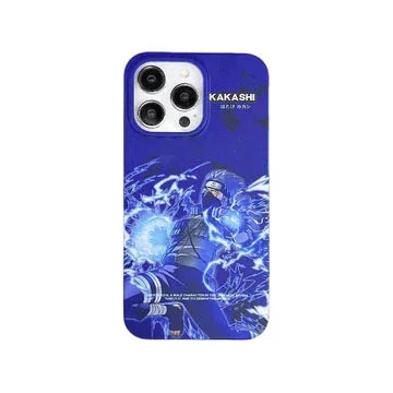Naruto Anime Phone Case, Cool Manga Character Printed Shockproof Protective Phone Cover, Slim Soft TPU Anime Case for iPhone, Anime Fan Gift