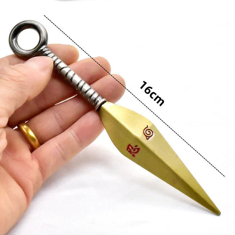 Naruto Anime 25 Pcs Collectible Gift Set, Ninja Weapon Kunai Shuriken Headband Ring Necklace Pendant, Naruto Cosplay Metal Accessory Kit, Anime Collection Box Gift for Naruto Fans